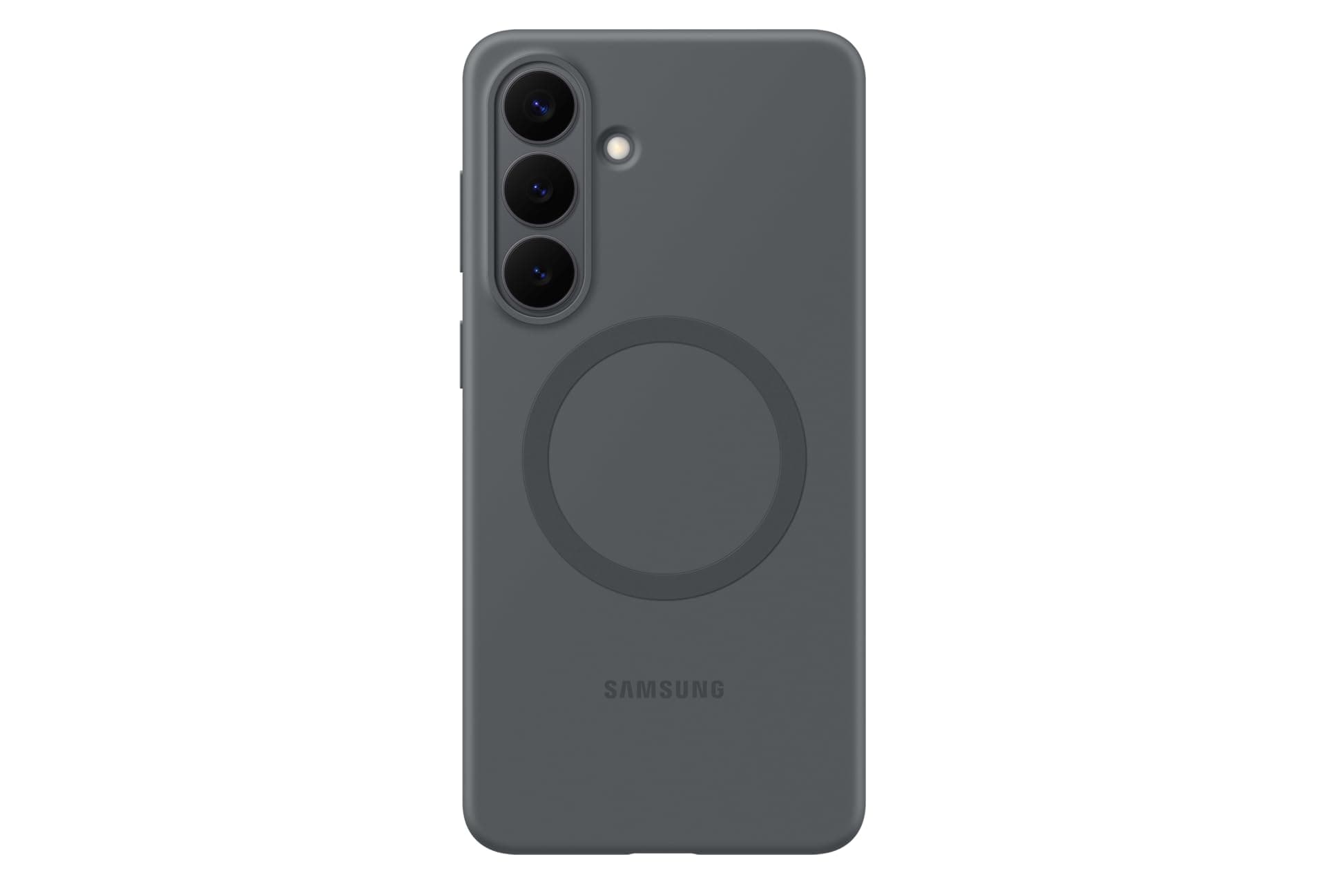 Samsung Galaxy S26Plus Silikon Magnet Kılıf, Siyah