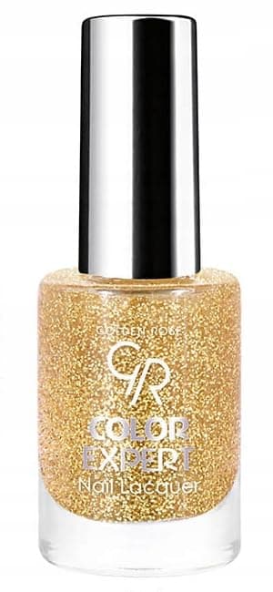 Golden Rose Color Expert Nail Lacquer Glitter No: 604 - Geniş Fırçalı Işıltılı Oje 10.2 ml