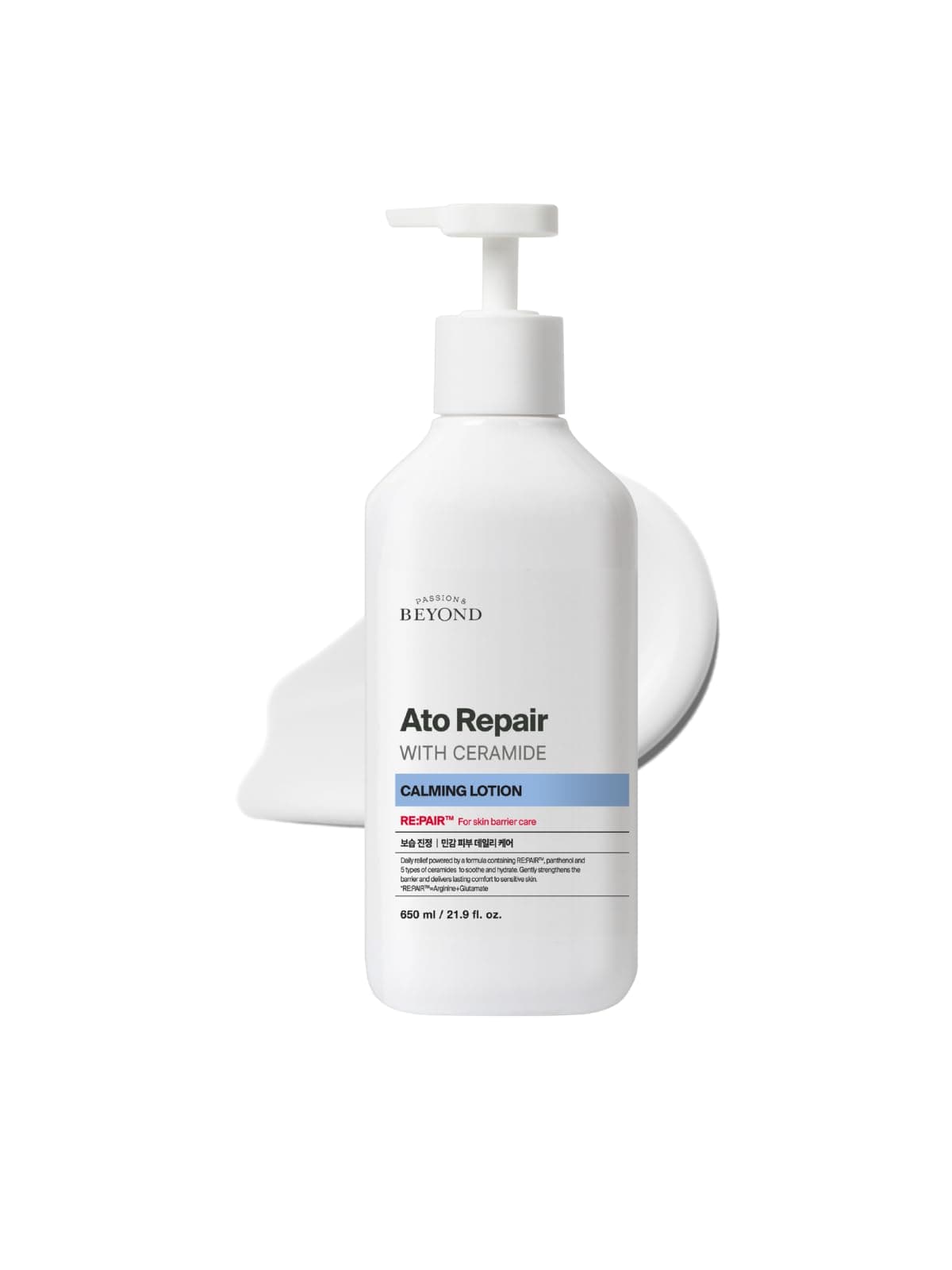 PASSION & BEYOND ATO Repair Calming Lotion Seramidli Nemlendirici Yatıştırıcı Vücut Losyonu 650 ml