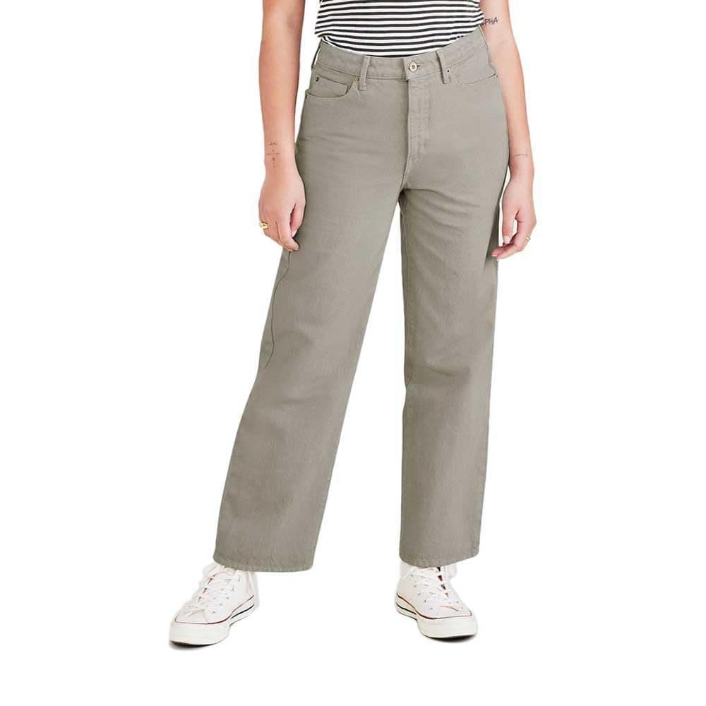 Dockers High Waist Jean Cut Straight Fit Pantolon Klasik Pantolon Kadın