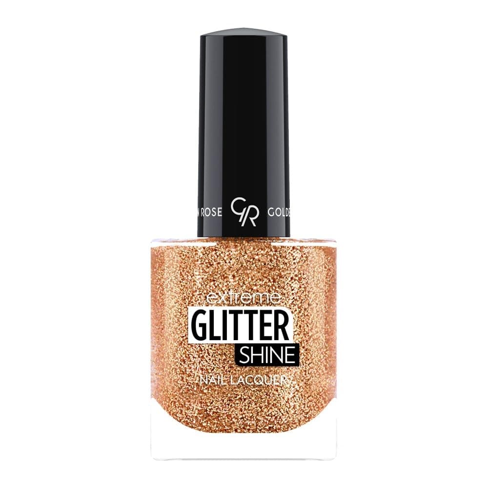 Golden Rose Glitter Shine Nail Lacquer No: 206 - Işıltılı ve Simli Parlak Oje