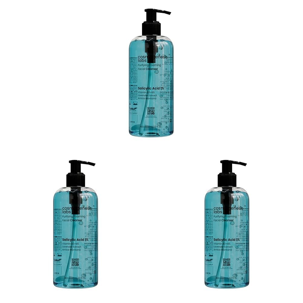 Arındırıcı Köpüren Yüz Temizleme Jeli 400ml (3 paketi)