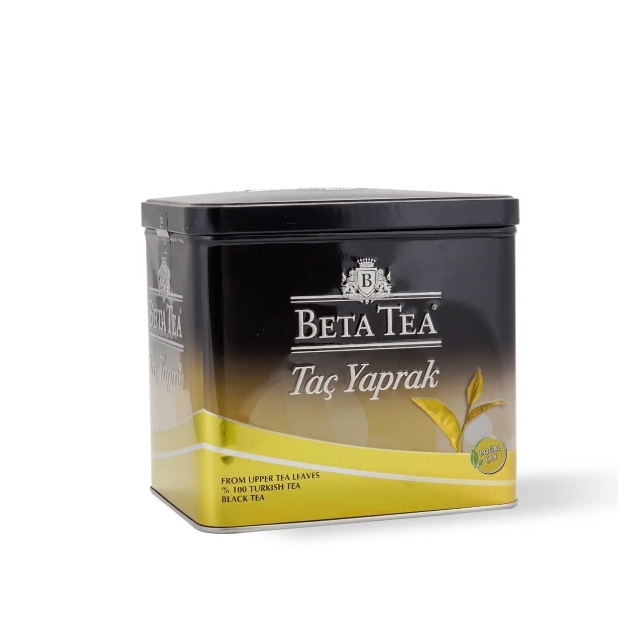 Beta Taç Yaprak Türk Çayı Teneke Kutu 400 gr