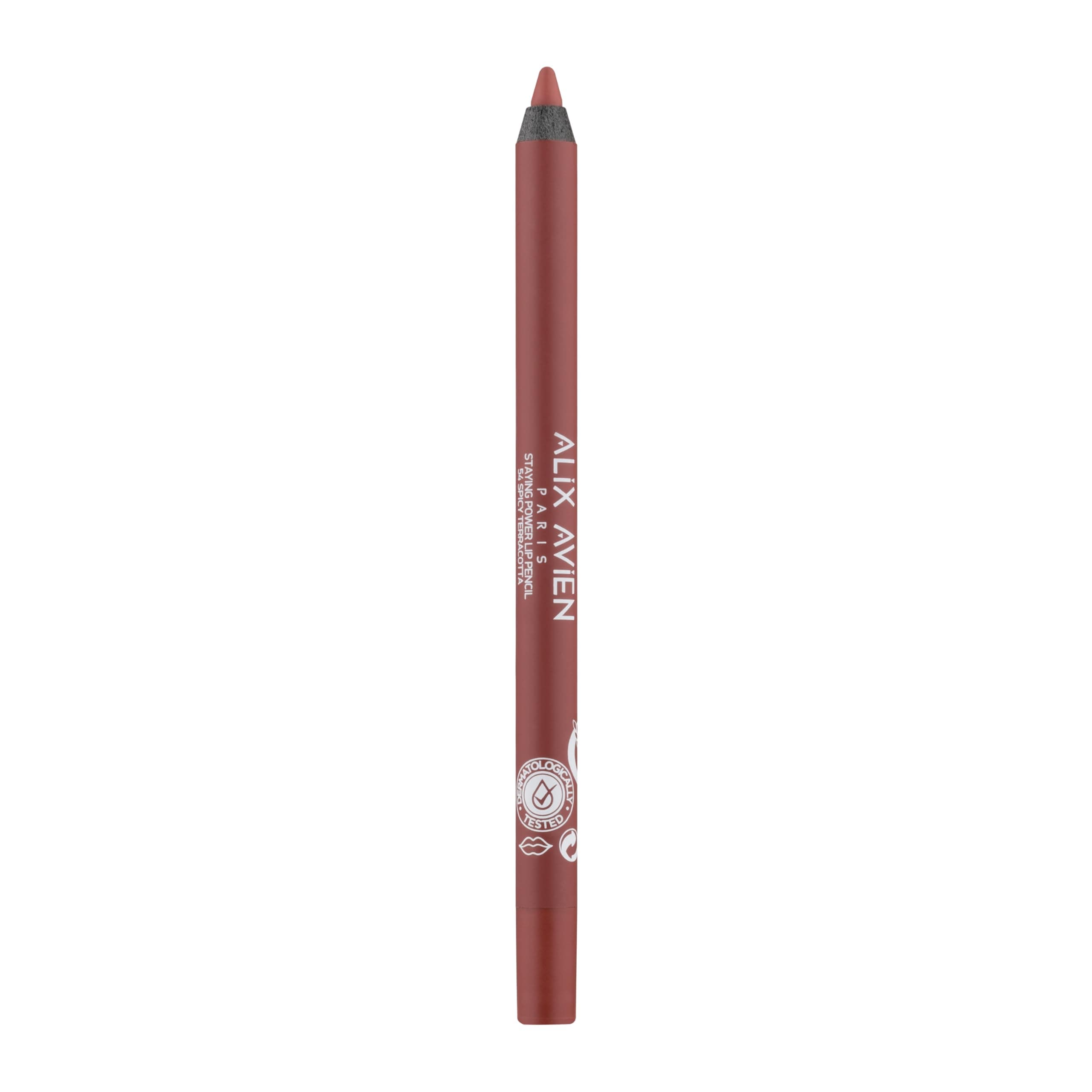 ALIX AVIEN Suya Dayanıklı Uzun Süre Kalıcı Yumuşak Dudak Kalemi - Staying Power Lip Pencil 54 Spicy Terracotta