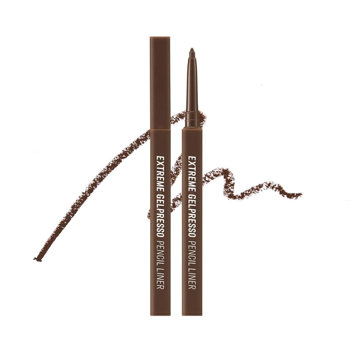 CLIO Suya Dayanıklı, Gün Boyu Kalıcı Kalem Eyeliner CLIO Extreme Gelpresso Pencil Liner (02 Deep Brown)