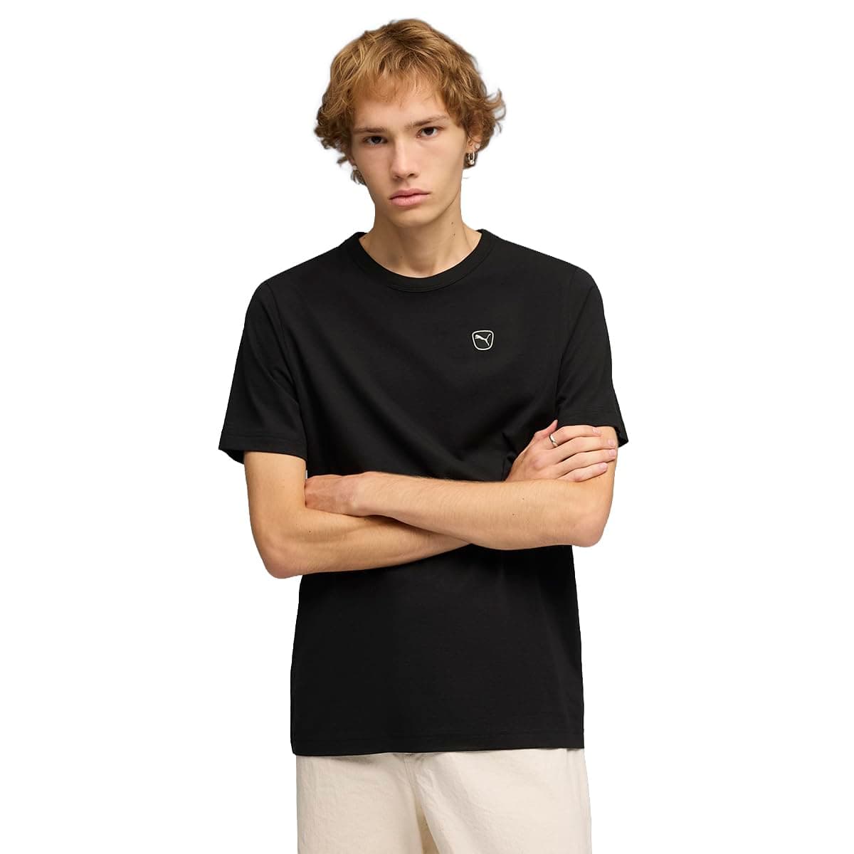 Ess Elevated Erkek Siyah Günlük Stil T-Shirt 69570301
