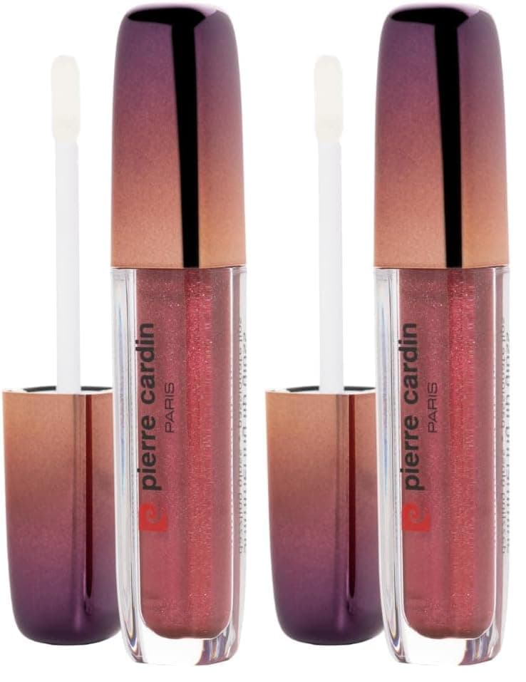Pierre Cardin Shimmering Lipgloss Sedefli Parlak Likit Ruj Ahududu 5ml 2li paket