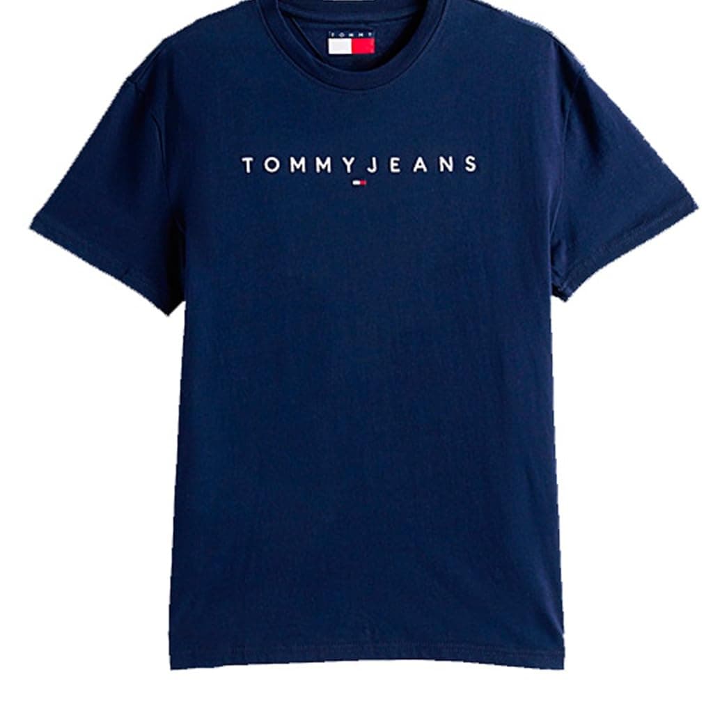 TJM REG LINEAR LOGO TEE EXT Tişört Erkek