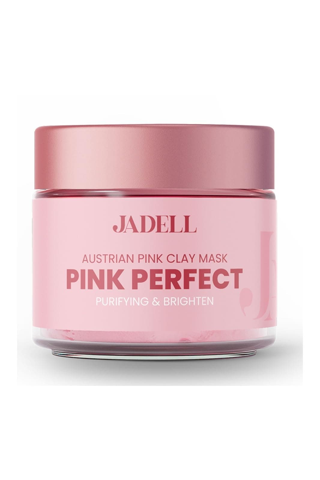 Jadell Pembe Kil Maskesi ve Siyah Nokta Karşıtı, Arındırıcı, Gözenek Sıkılaştırıcı Cilt Bakım Maskesi, 100ml