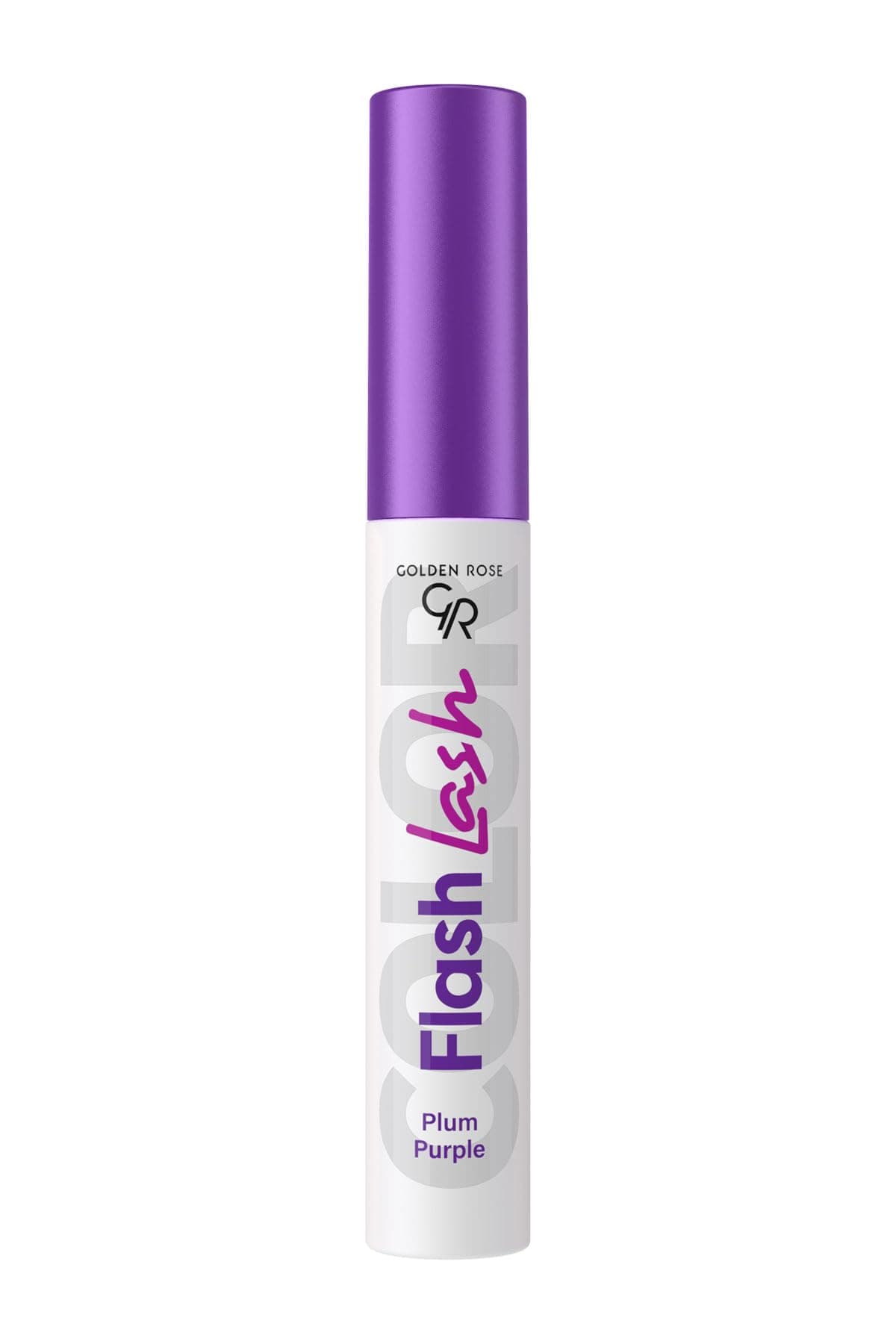 Golden Rose Flash Lash Colored Mascara No: 07 Plum Purple - Renkli Maskara