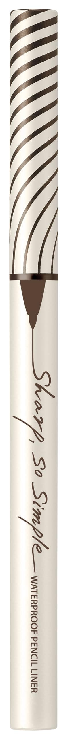 CLIO Suya Dayanıklı, İnce Uçlu Göz Kalemi CLIO Sharp So Simple Waterproof Pencil Liner (02 Brown)