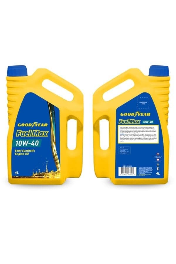 Goodyear Fuel Max 10W-40 Yari Sentetik Motor Yağı 4 Litre