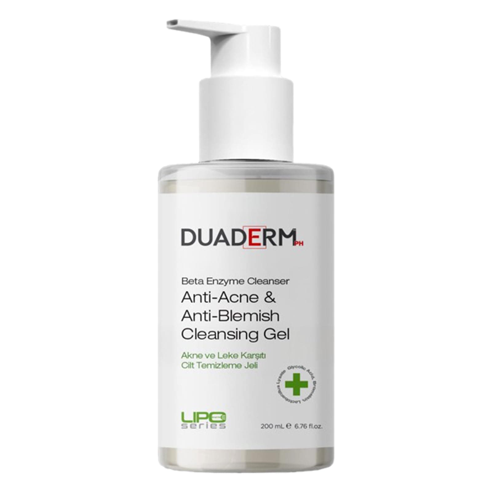 Duaderm Natural Beta Enzyme Akne ve Leke Karşıtı Temizleme Jeli 200 ml