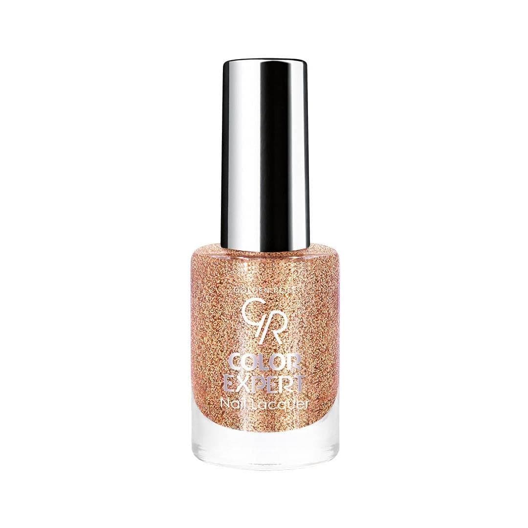 Golden Rose Color Expert Nail Lacquer Glitter No: 606 - Geniş Fırçalı Işıltılı Oje 10.2 ml