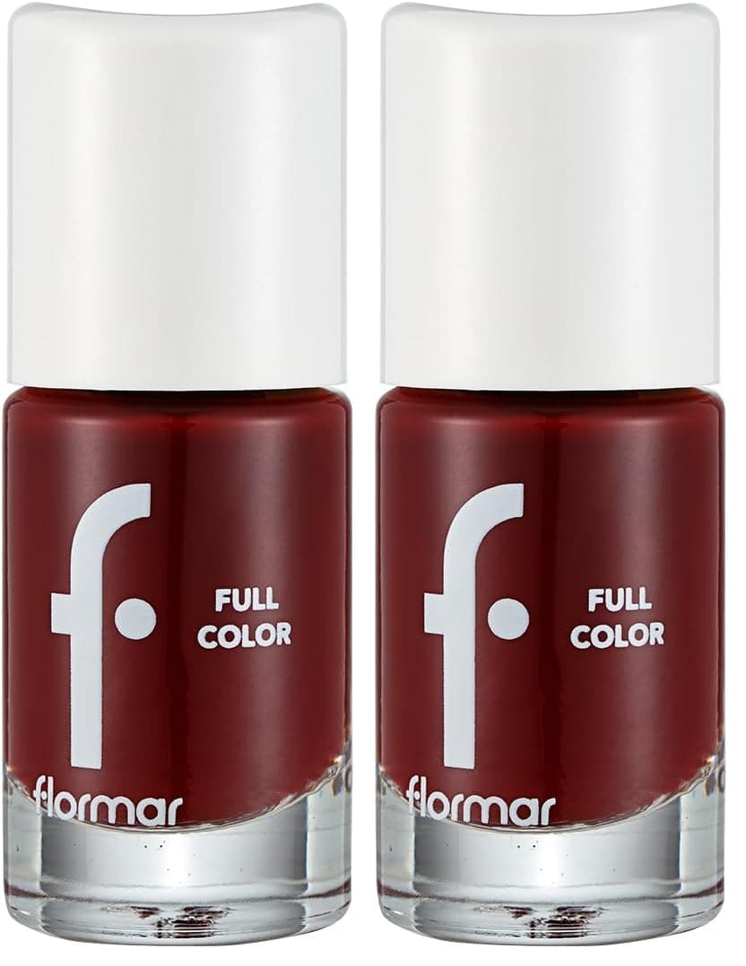 Flormar Yoğun Renk Veren Parlak Oje Kiremit Kırmızısı Full Color Nail Enamel Fc10 Penthouse (2 paketi)