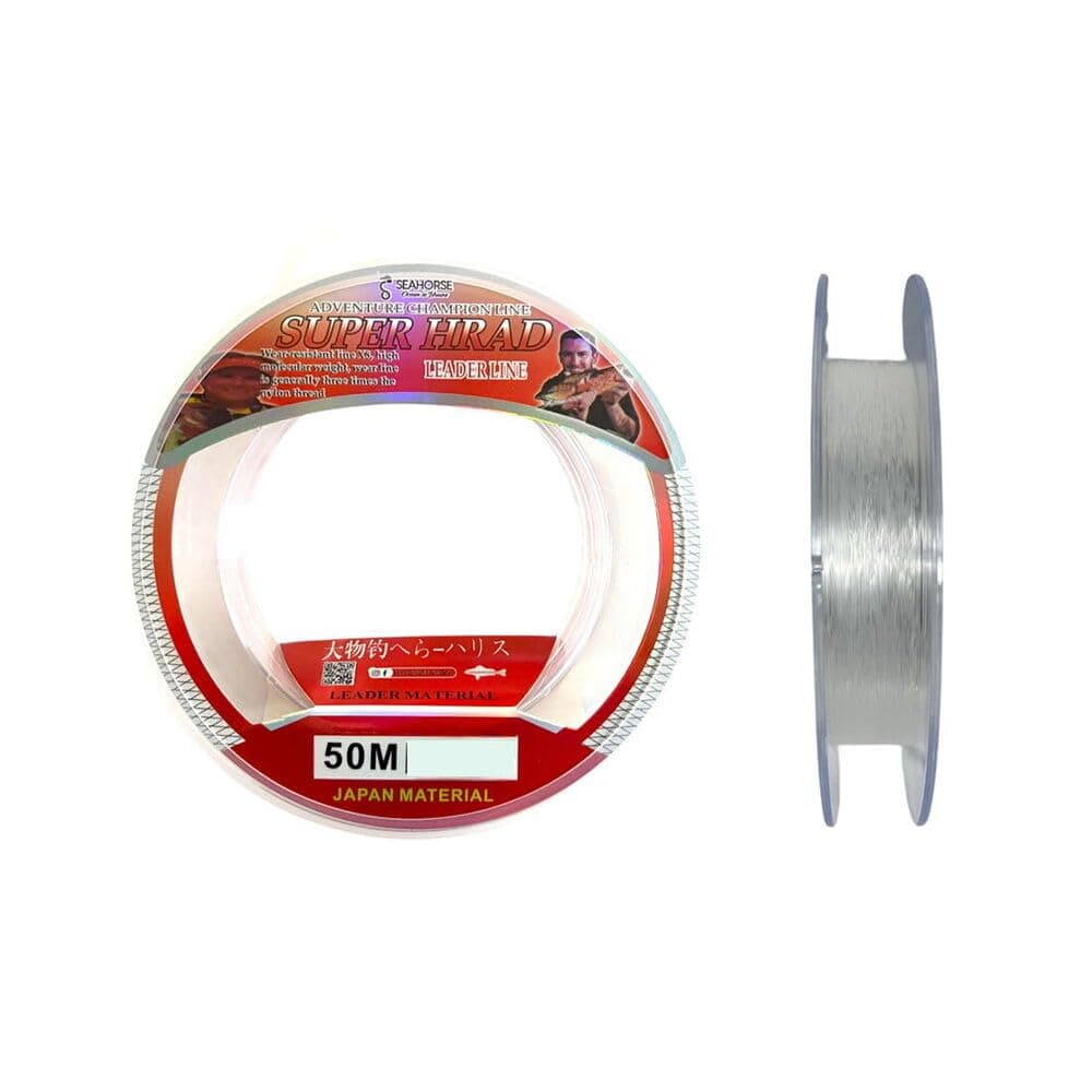 Sea Horse Super Hrad Leader Line 100mm 50Mt Şeffaf Misina