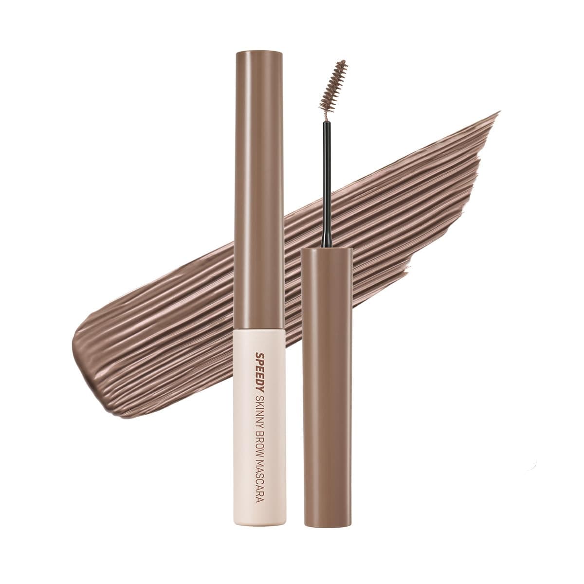 Peripera Renklendirici ve Sabitleyici Kaş Maskarası Speedy Skinny Brow Mascara 07 Taupe Ash