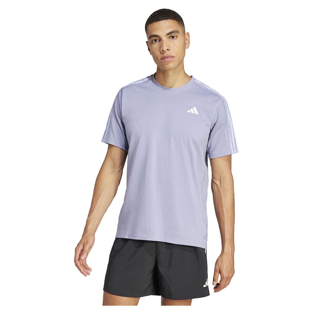 adidas Own The Run 3-Stripes Erkek Tişört