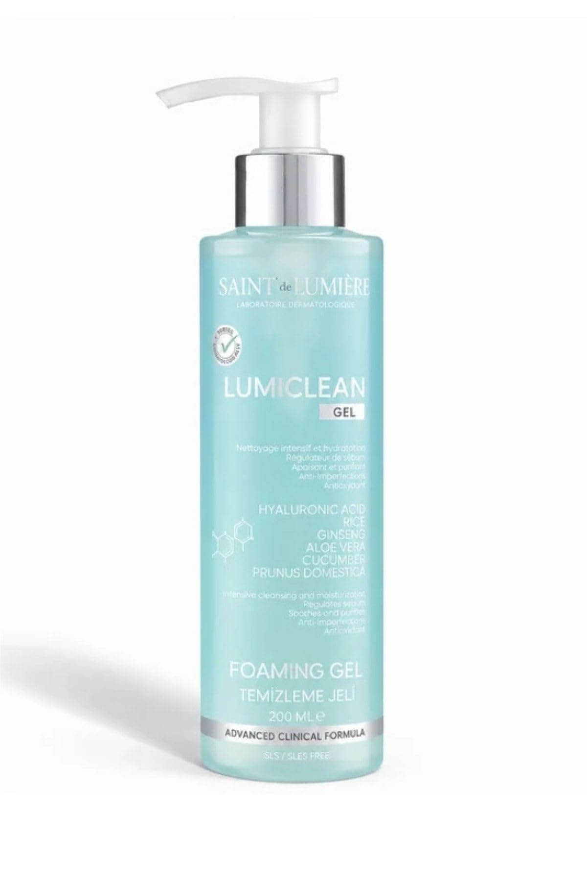LUMICLEAN Nemlendirici Ve Bariyer Onarıcı Temizleme Jeli 200 ml