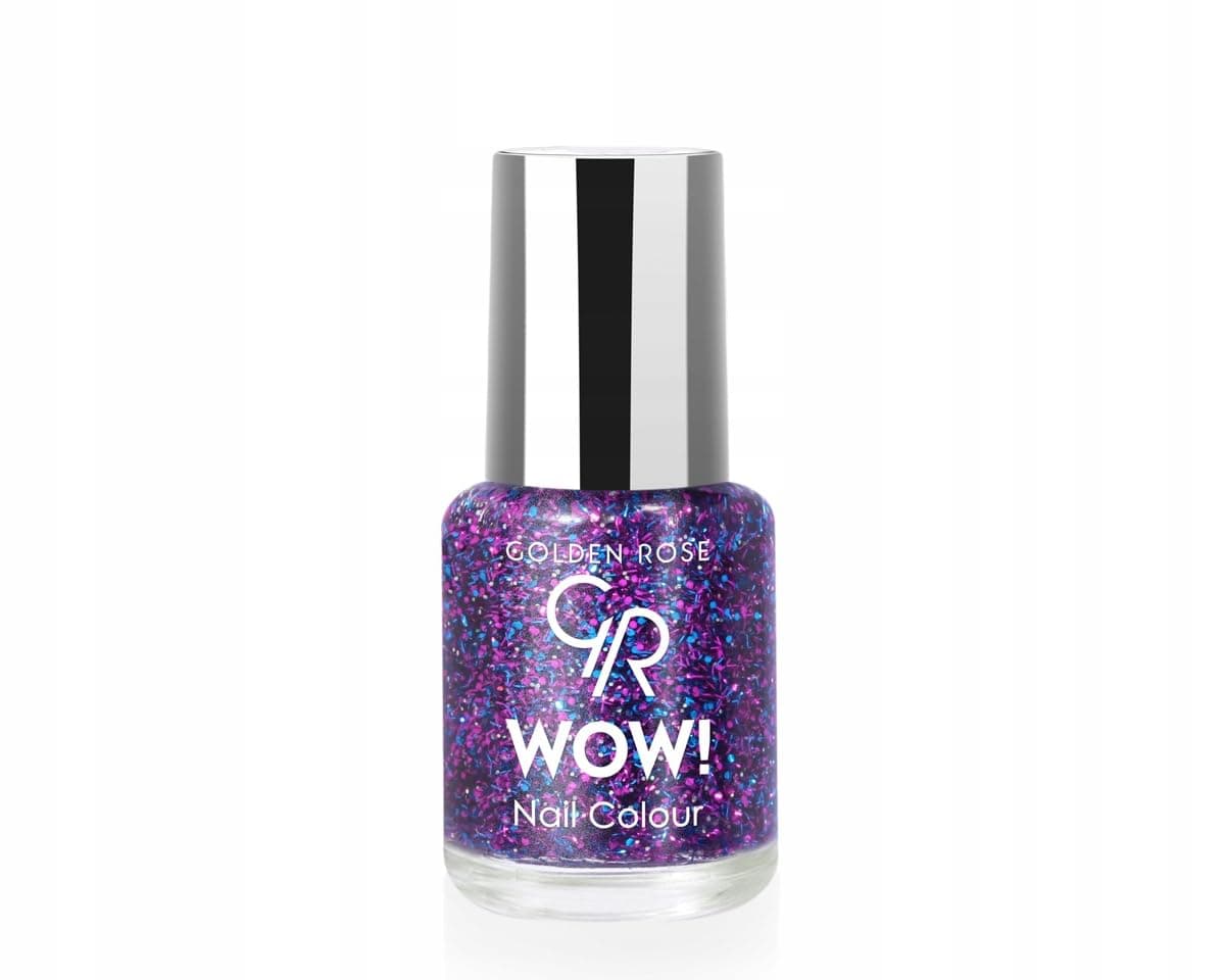 Golden Rose Wow Nail Color Glitter No: 208 - Işıltılı Mini Oje 6 ml