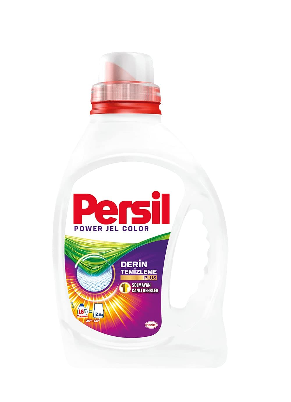 Persil Power Jel Color Derin Temizleme Plus 16 Yıkama Renkliler için Sıvı Çamaşır Deterjanı (1 x 1040 ml)