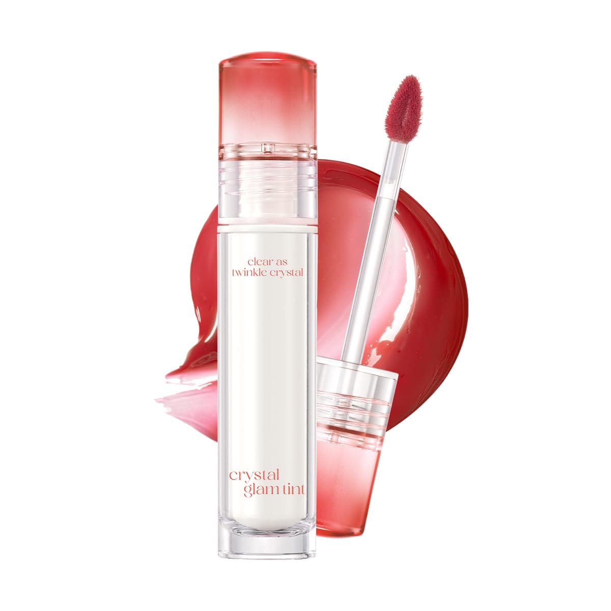 CLIO Yapışkanlık Hissi Vermeyen Yoğun Işıltılı Tint CLIO Crystal Glam Tint (08 Gentle Cinnamon)