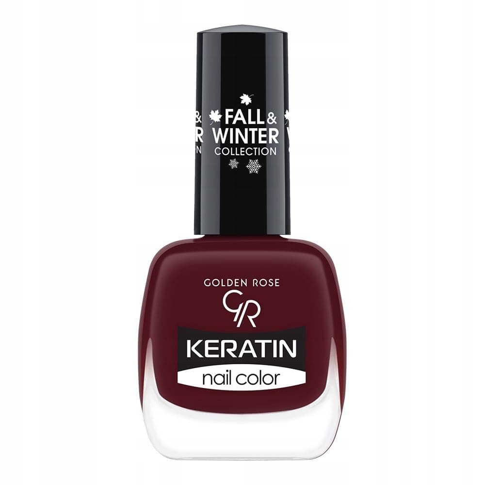 Golden Rose Keratin Fall & Winter Nail Color No: 121 - Keratin Oje Kış Koleksiyonu