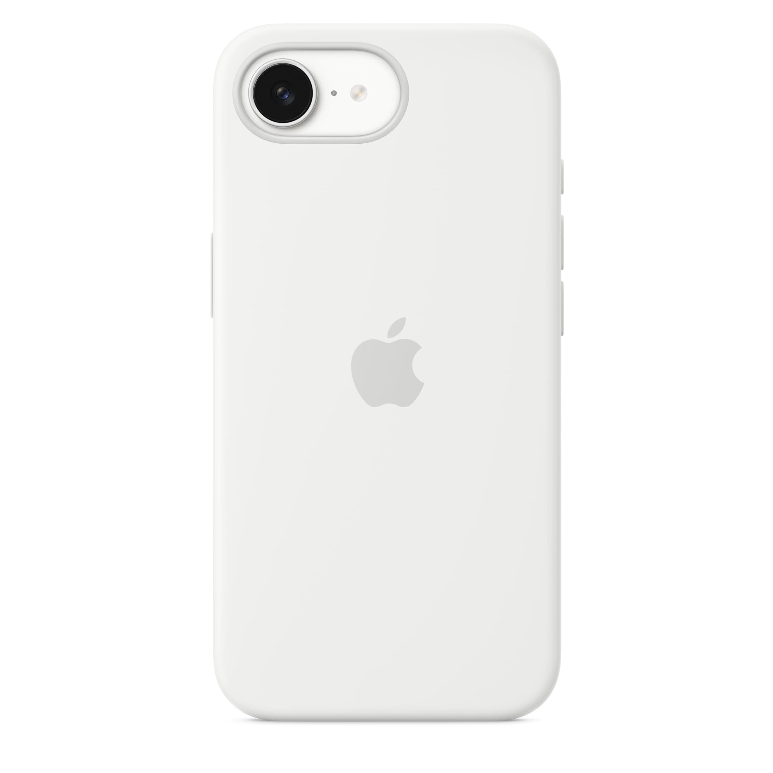 Apple iPhone 16e için Silikon Kılıf – Beyaz ​​​​​​​