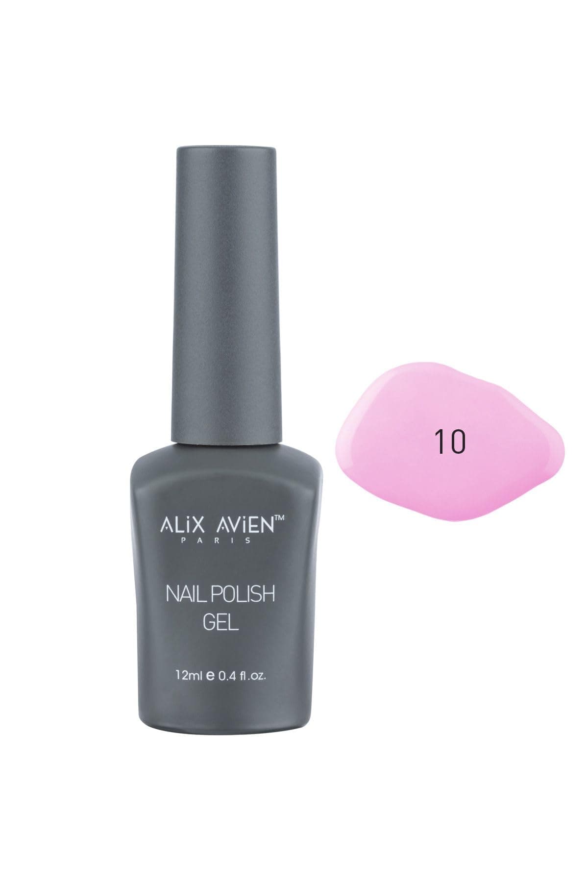 ALIX AVIEN Uv Kalıcı Lavanta Pembe Jel Oje 10 - Gel Polish - 12 ml