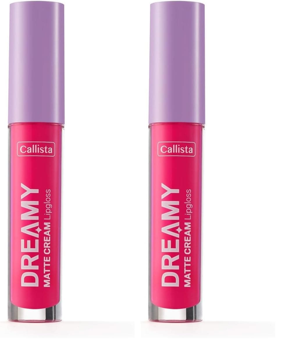 Callista Dreamy Matte Cream Mat Görünümlü Lipgloss 203 What A Cutie, Pembe 2li paket