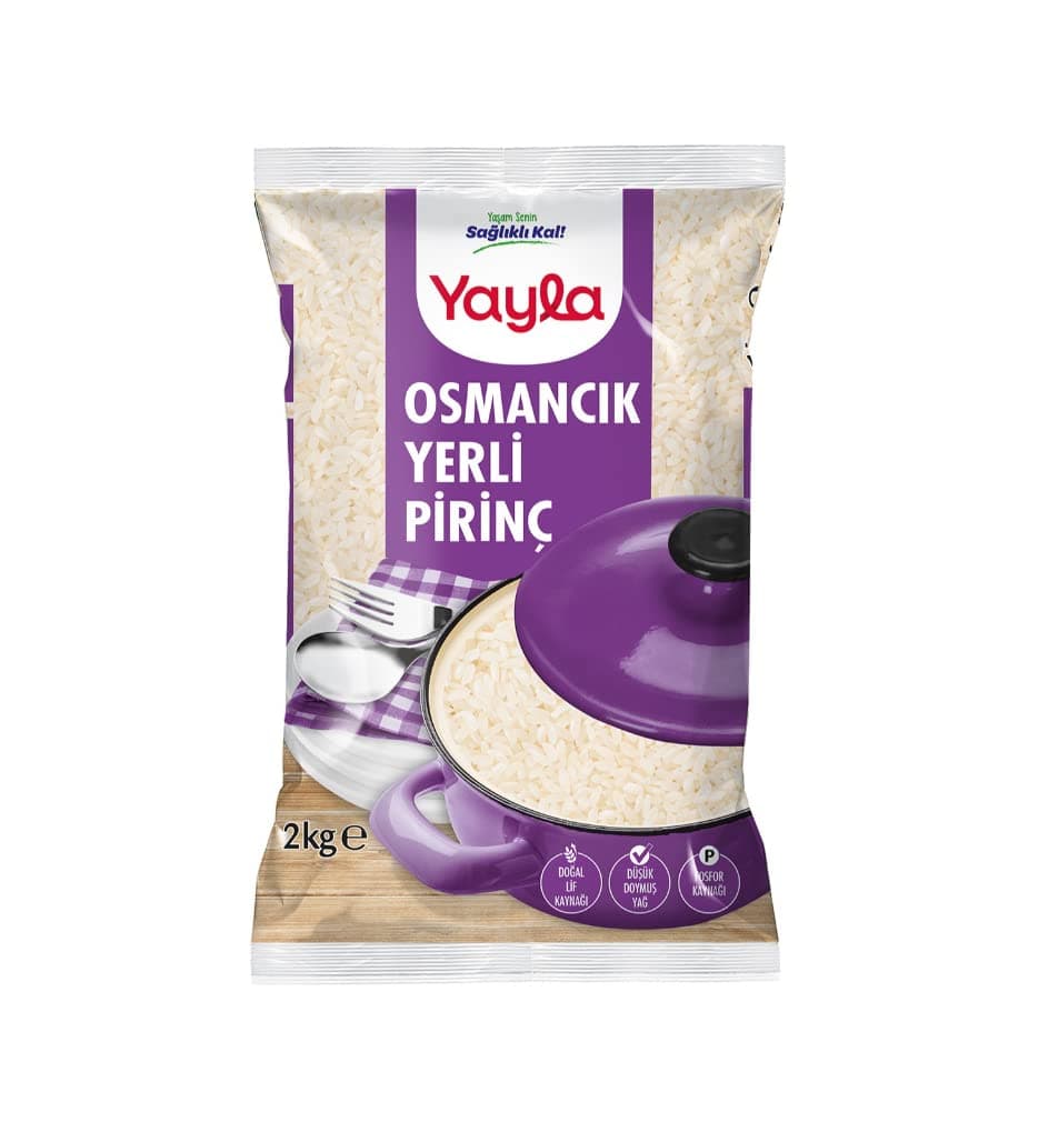 yayla Osmancık Pirinç 2 kg
