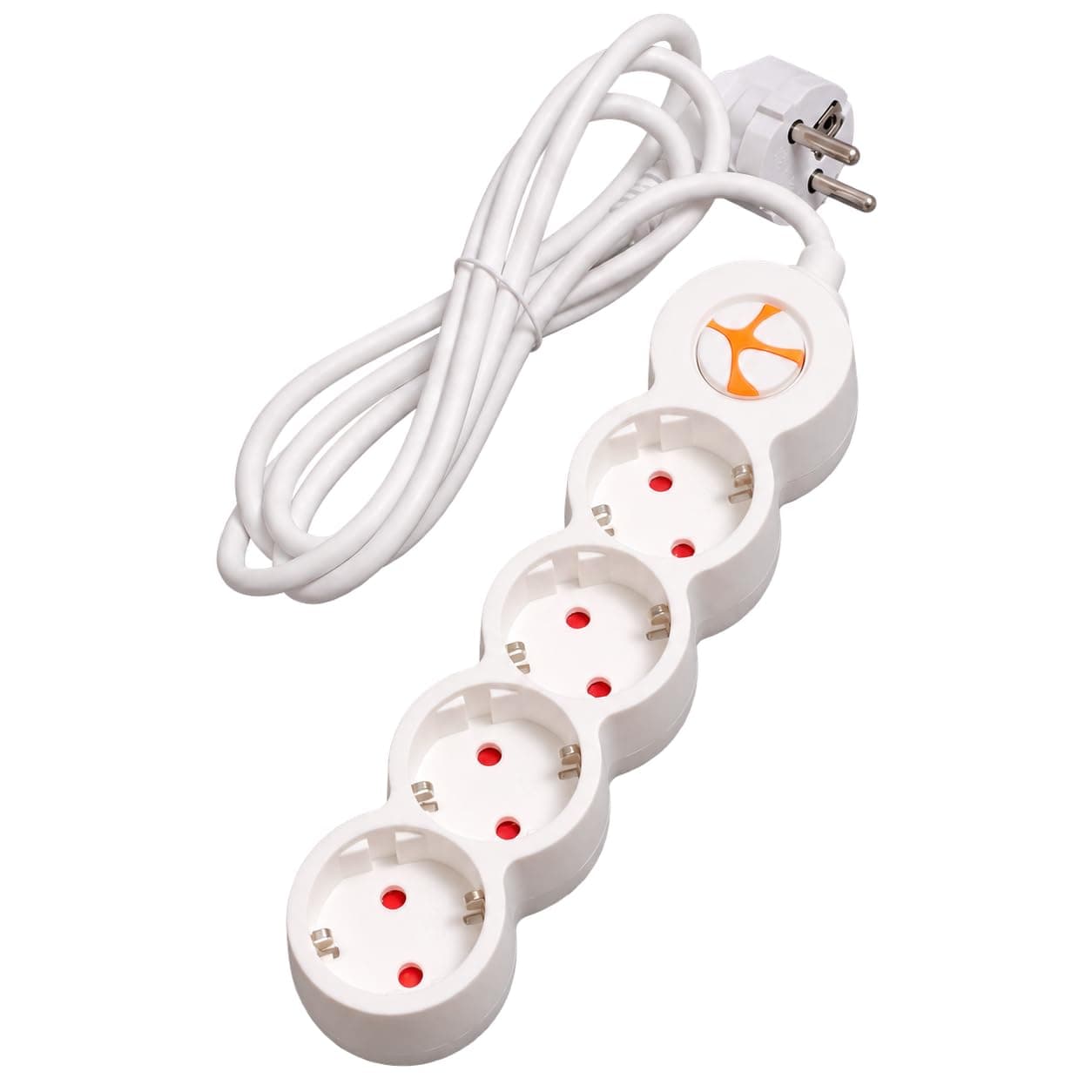Tunçmatik Powerstrip 4 / Dörtlü Anahtarlı Grup Priz 5Mt