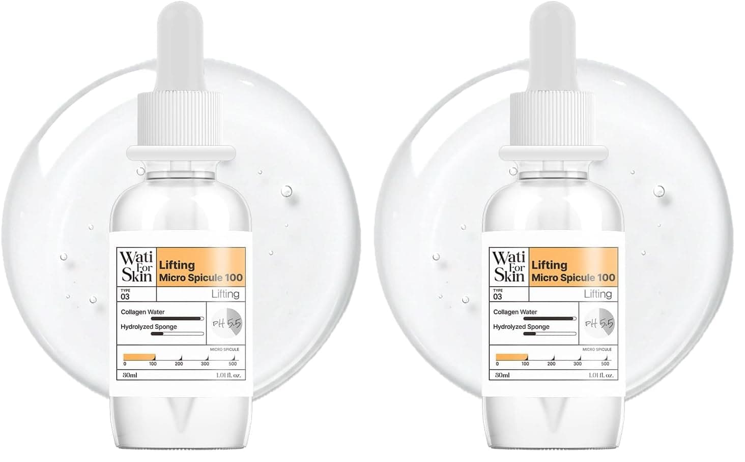 Sıkılaştırıcı Kolajen İçeren Mikro Spikül İğneli Esans Wati For Skin Lifting Microshot 100 (2 paketi)