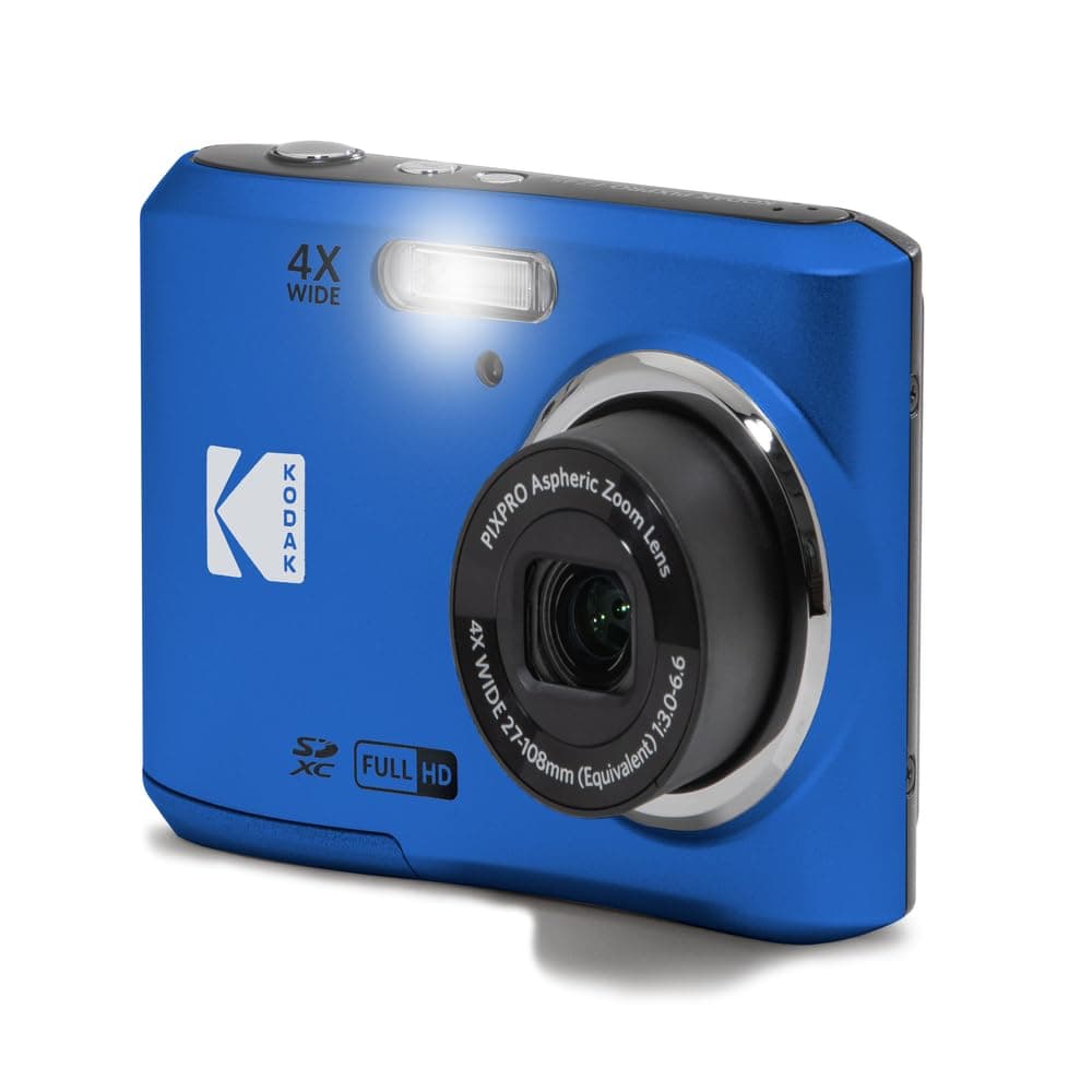 Kodak Friendly Zoom FZ45/4x Yakınlaştırma Dijital Fotoğraf Makinesi-Mavi