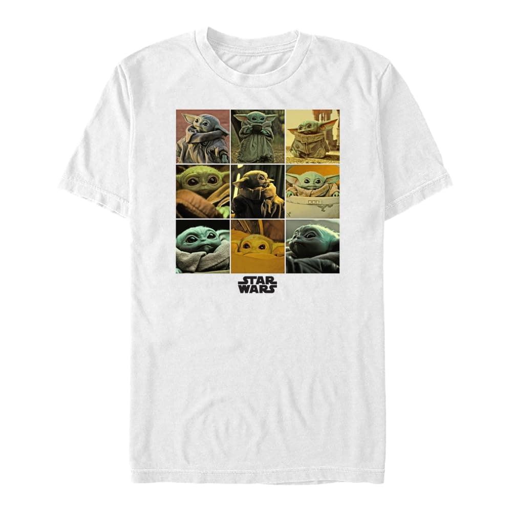 The Mandalorian - Bebek Yoda Bisiklet Yaka Tişört Unisex Yetişkin