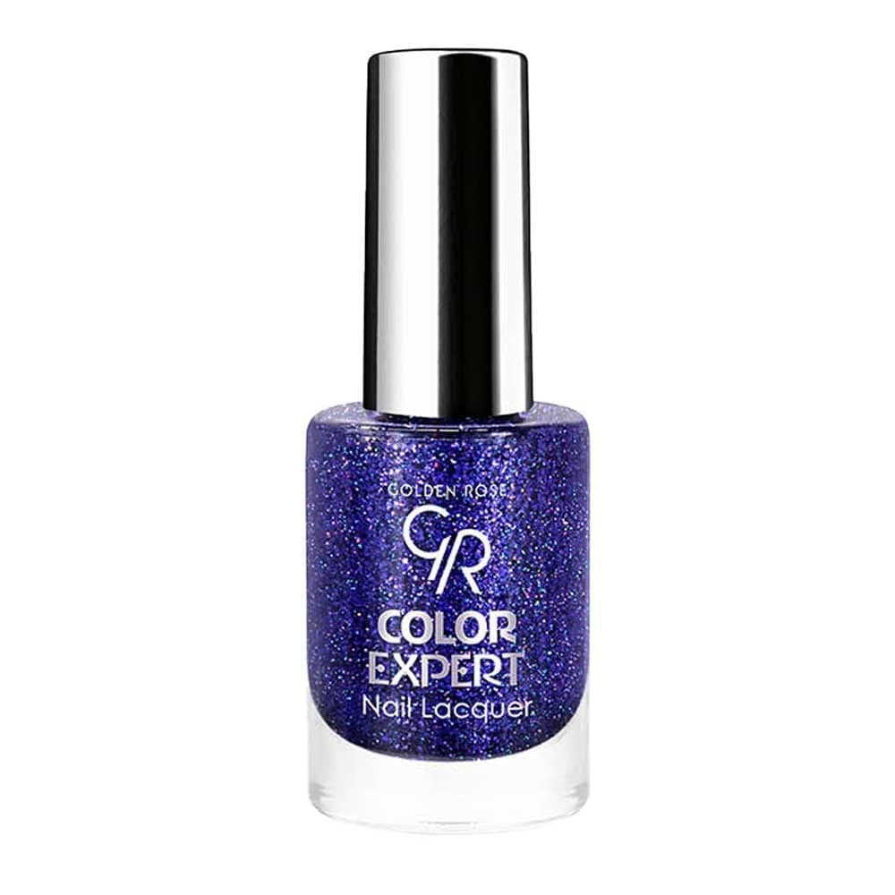 Golden Rose Color Expert Nail Lacquer Glitter No: 611 - Geniş Fırçalı Işıltılı Oje 10.2 ml
