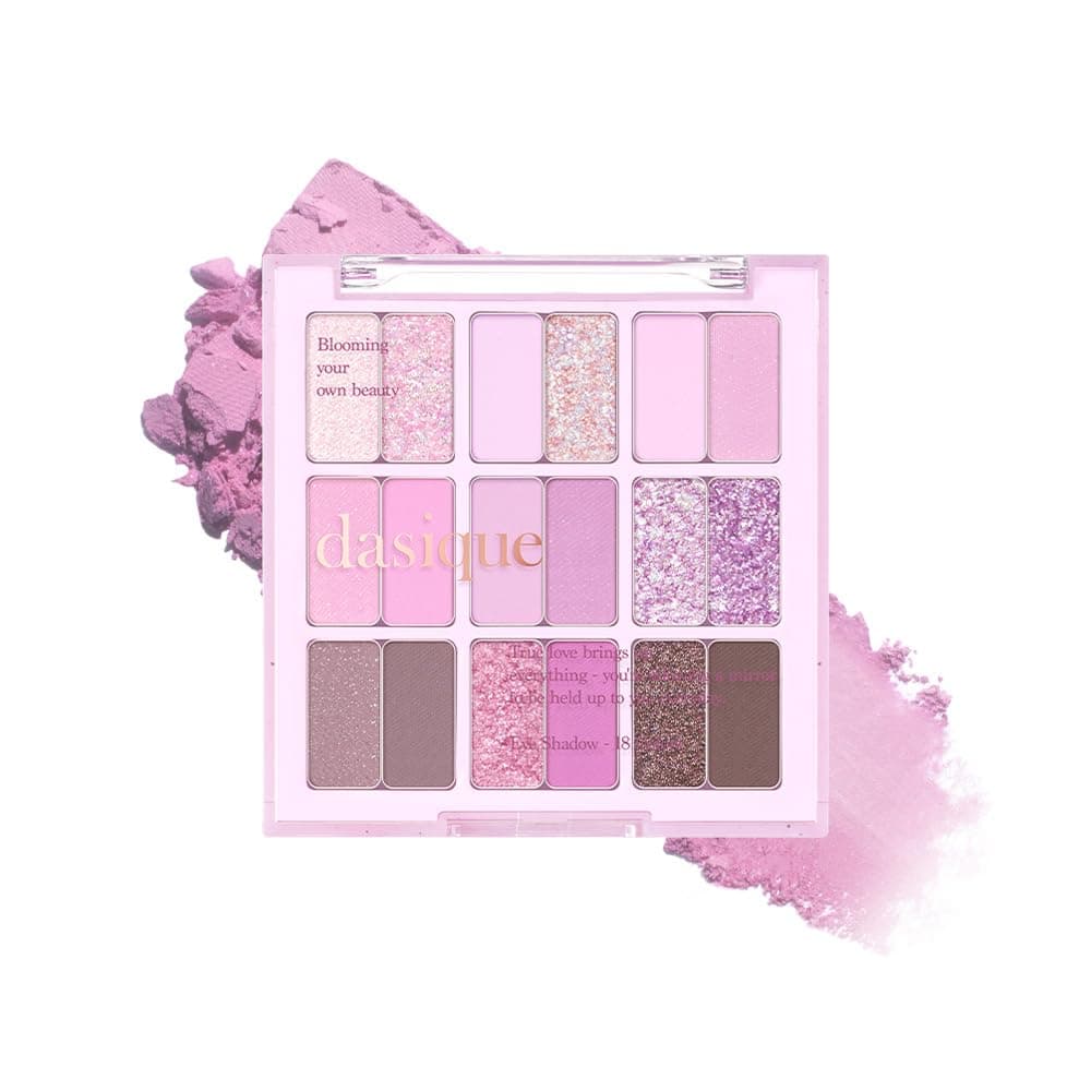 dasique Mat ve Işıltılı Renk Seçenekleri Sunan Far Paleti DASIQUE Shadow Palette (#18 Berry Smoothie)