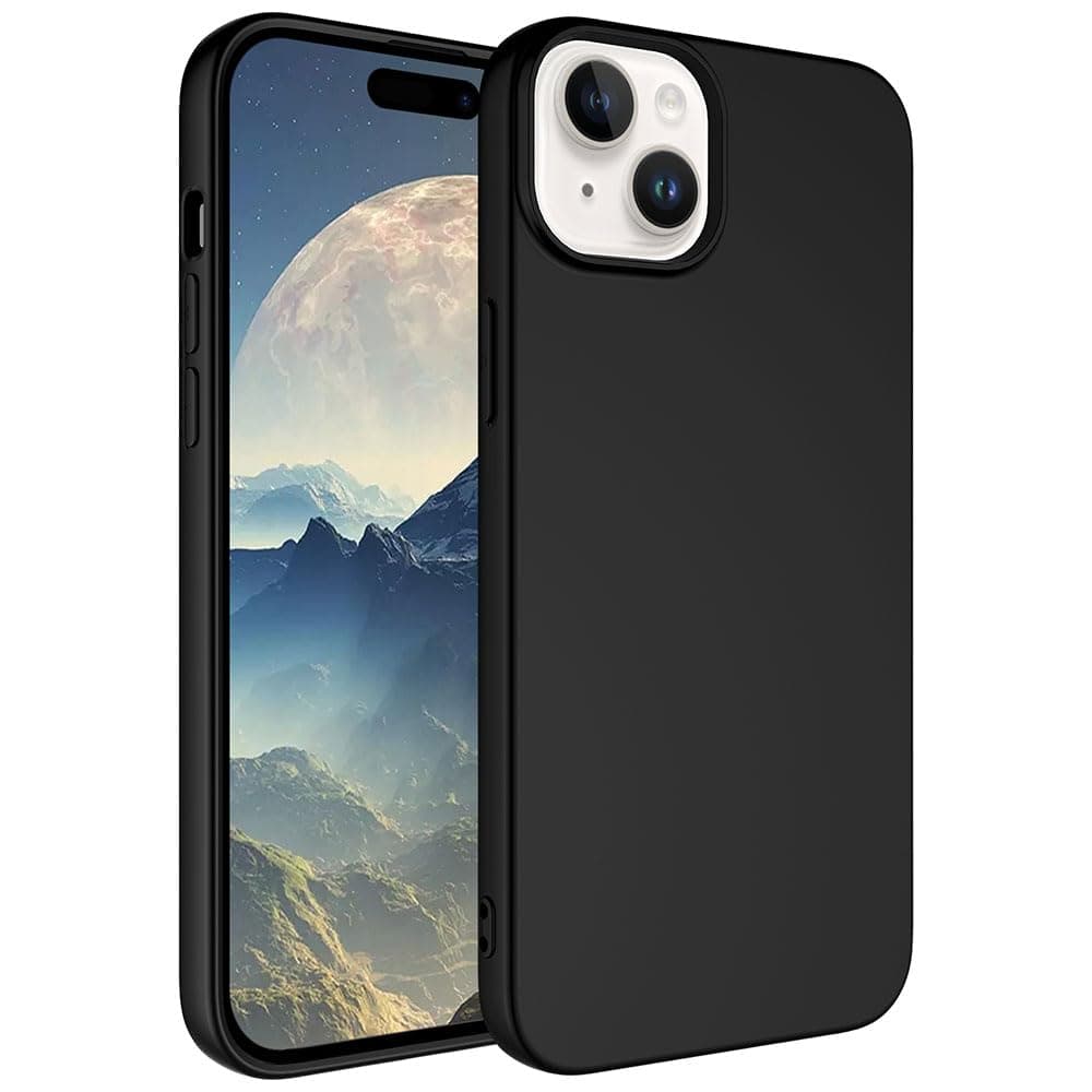 Zore Apple için uyumlu iPhone 15 Kılıf Zore LSR Lansman Kapak Siyah