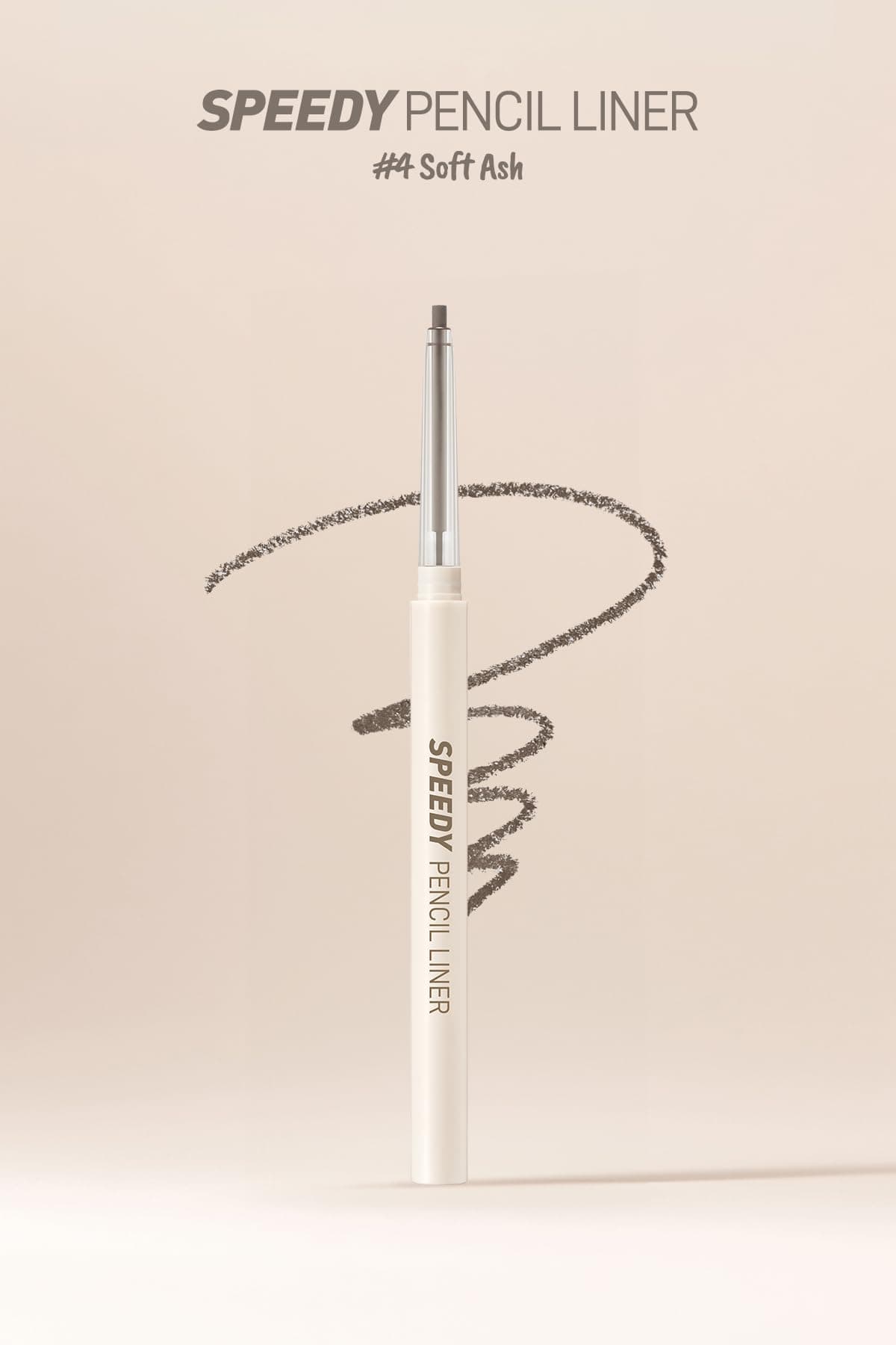 Peripera Suya Dayanıklı Kolay Kullanım Sunan Göz Kalemi Peripera Speedy Pencil Liner (4 Soft Ash)