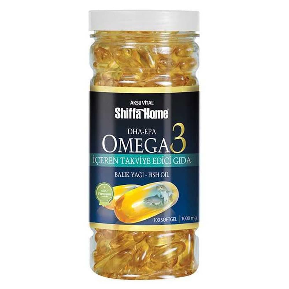 ShiffaHome Shiffa Home OMEGA-3 1000 mg 100 Softjel Paket (1 x 1 Adet)