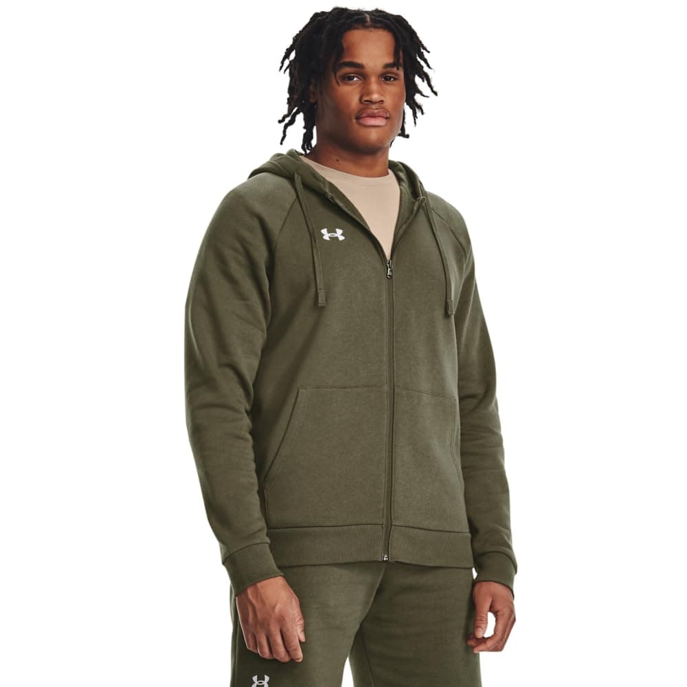UNDER ARMOUR Erkek UA Rival Fleece FZ Hoodie Sweatshirt