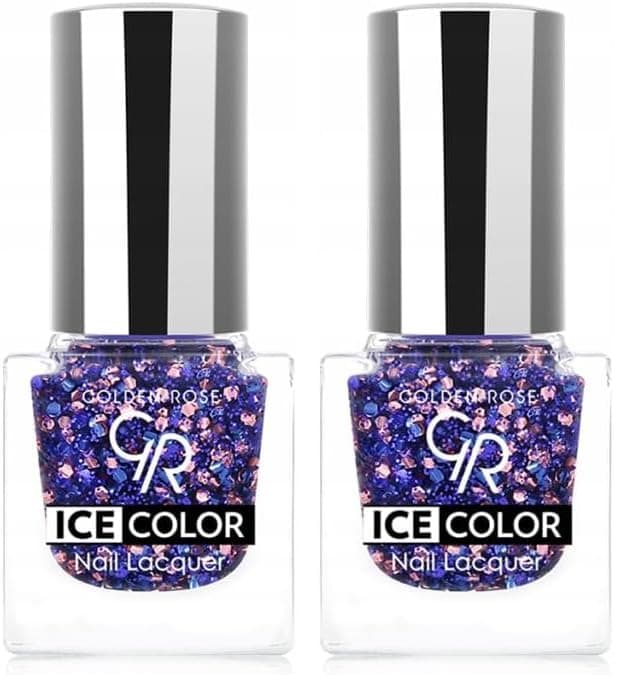 Golden Rose Ice Color Nail Lacquer Glitter No:228 - Oje 2li paket