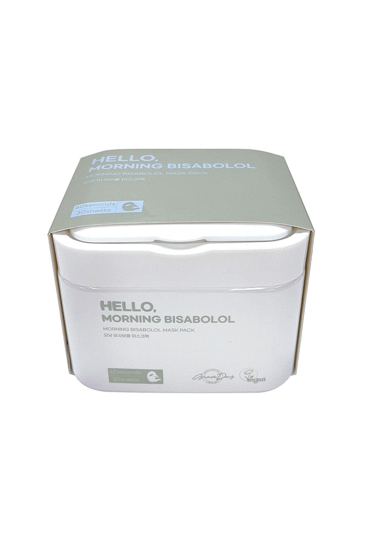 Grace Day Bisabolol İçeren Vegan Maske Seti 30 Adet Hello Bisabolol Mask Pack 30 Pcs