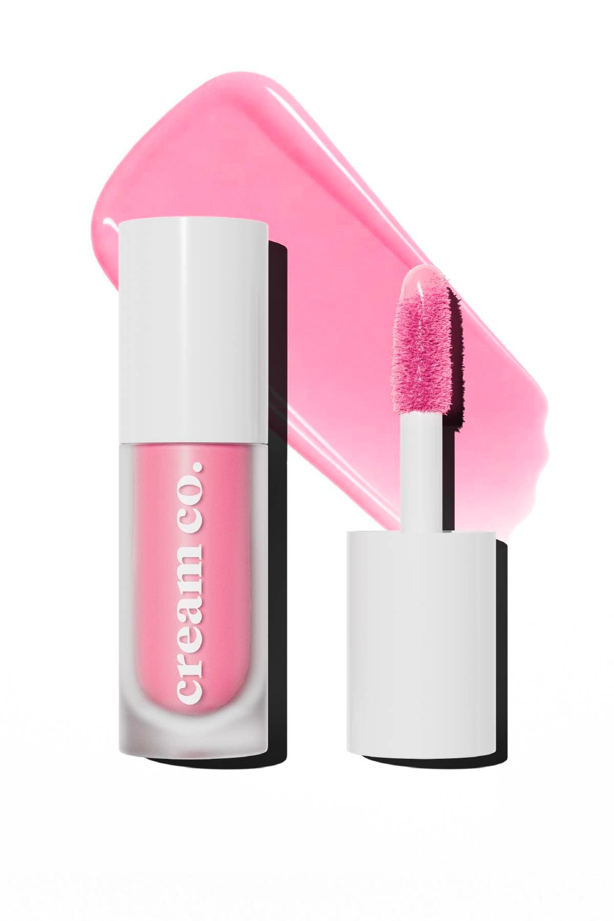 Cream Co. Allık Ruj Göz Farı Glow Tint Baby Pink, Nemlendirici Makyaj, 508 Pastel Pembe, Hyaluronik Asit Peptit
