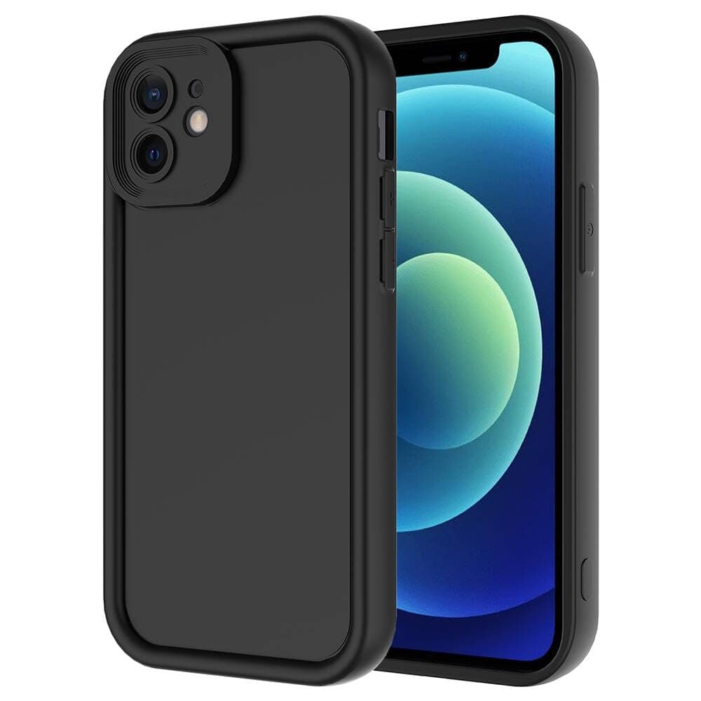 Zore Apple ile uyumlu iPhone 11 Kılıf Kamera Korumalı Ananas Kapak Siyah