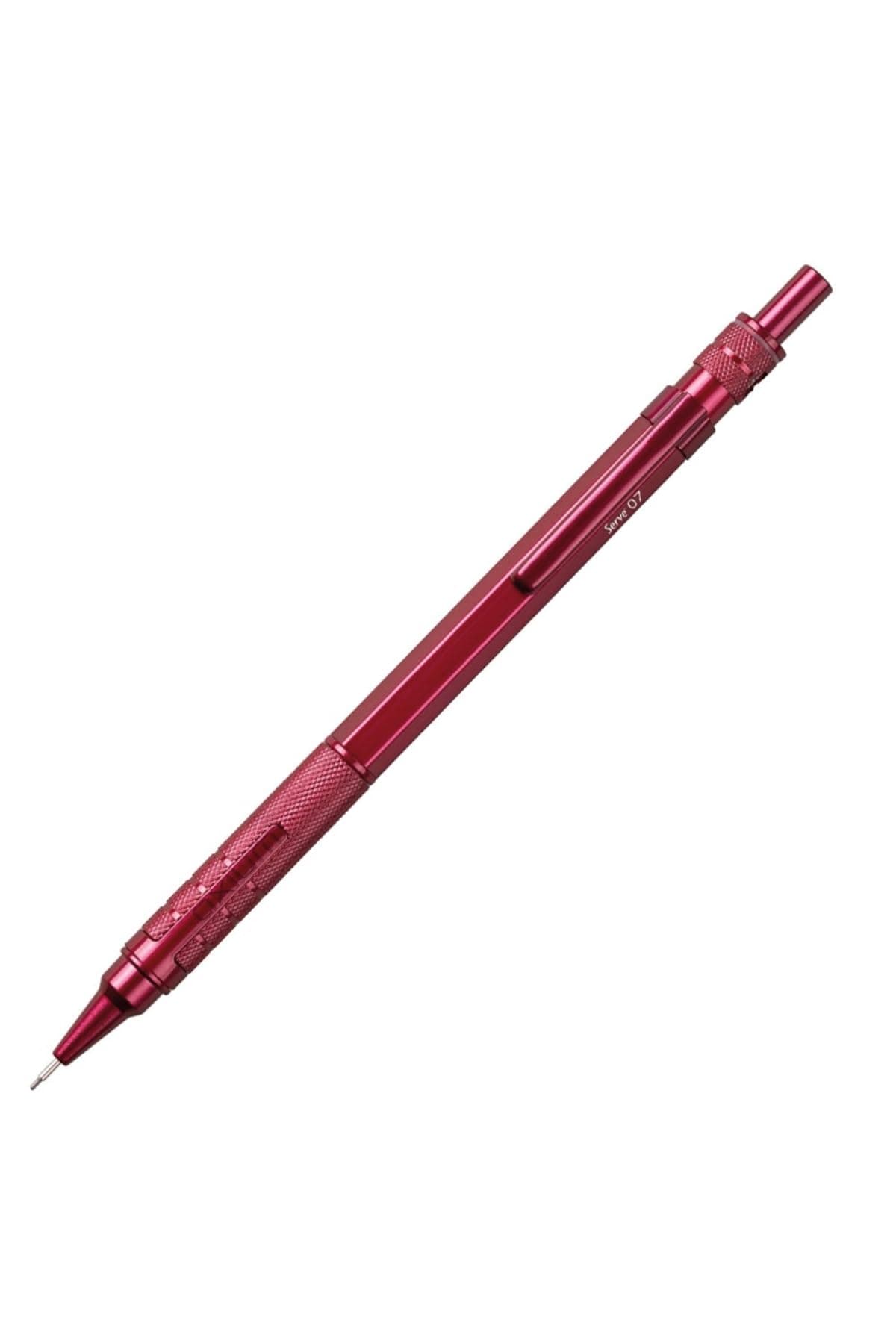 Serve Axium Versatil Kalem 0.7mm Metalik Bordo