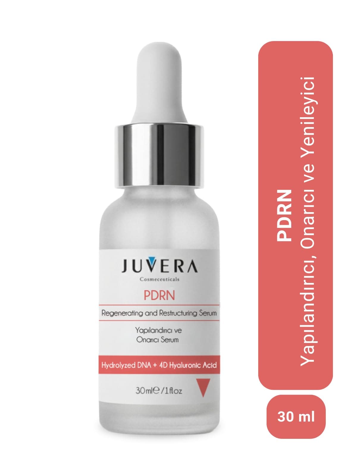 JUVERA PDRN ve 4D Hyaluronik Asit İçeren Kırışıklık Karışıtı Cilt Yenileyici Serum 30ML