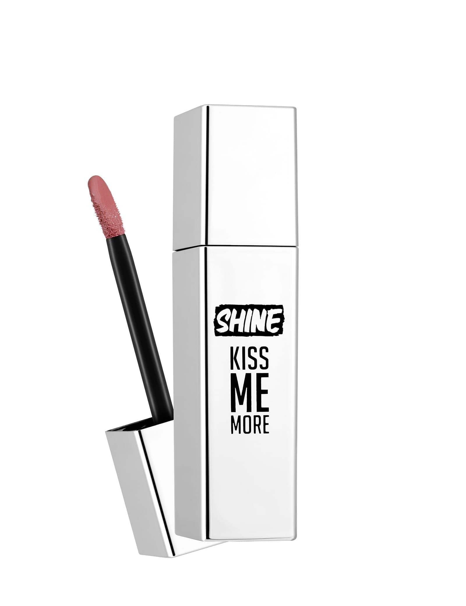 Flormar Kalıcı Parlak Likit Ruj (AÇIK GÜL KURUSU) - Shine Kiss Me More Lls - 005 Bare Beauty - 8682536083751