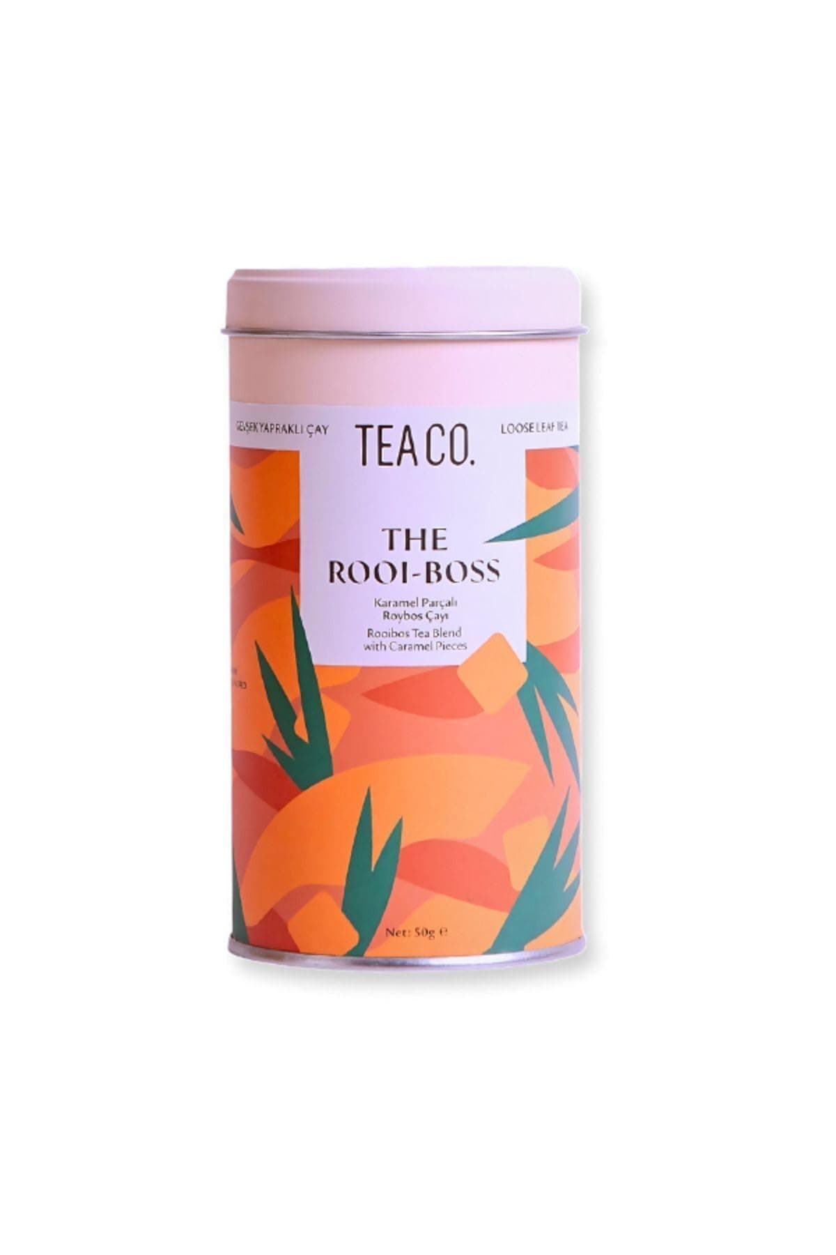 TEA CO. The Rooi Boss 50gr Teneke Kutu