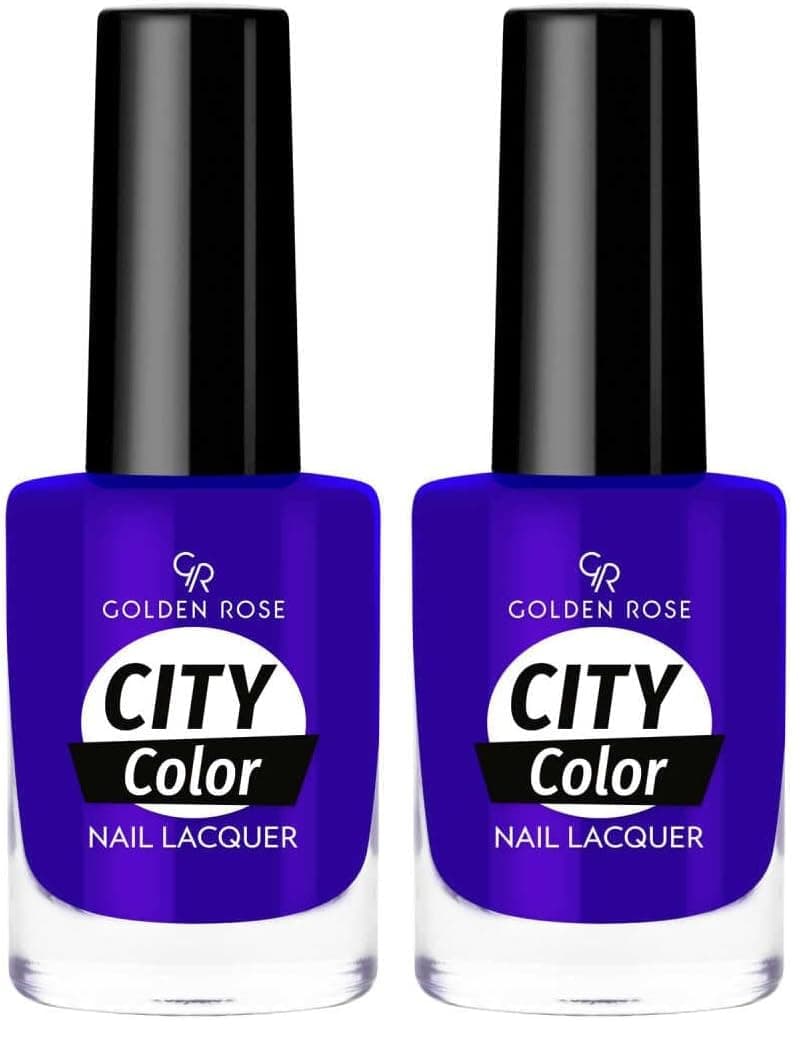 Golden Rose City Color Nail Lacquer No:126 - Oje 2li paket